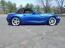 2006 Blue /Black BMW Z4 Roadster 3.0si (4USBU53536L) with an 3.0L L6 DOHC 24V engine, Automatic transmission, located at 6528 Lower York Road, New Hope, PA, 18938, (215) 862-9555, 40.358707, -74.977882 - Here we have a very fun to drive BMW Z4 with a 3.0L 6 cylinder engine putting power to the rear wheels via an automatic transmission. Options include: black leather, power seats, heated seats, AM/FM/CD radio, A/C and heat, tilt steering wheel, automatic headlights, cruise control, fog lights, power - Photo#4