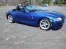 2006 Blue /Black BMW Z4 Roadster 3.0si (4USBU53536L) with an 3.0L L6 DOHC 24V engine, Automatic transmission, located at 6528 Lower York Road, New Hope, PA, 18938, (215) 862-9555, 40.358707, -74.977882 - Here we have a very fun to drive BMW Z4 with a 3.0L 6 cylinder engine putting power to the rear wheels via an automatic transmission. Options include: black leather, power seats, heated seats, AM/FM/CD radio, A/C and heat, tilt steering wheel, automatic headlights, cruise control, fog lights, power - Photo#12