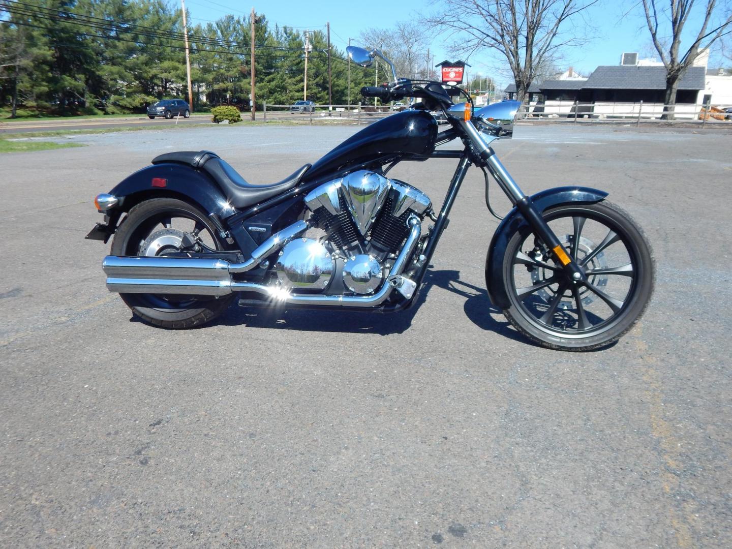 2014 Black /Black Honda Fury - (JH2SC61N5EK) with an 1312CC engine, Manual transmission, located at 6528 Lower York Road, New Hope, PA, 18938, (215) 862-9555, 40.358707, -74.977882 - 2014 Honda Fury VT1300CX – LOW MILES – CLEAN CRUISER Only 1,306 ORIGINAL MILES This is a super clean, low-mileage Honda Fury that’s ready to ride. Hard to find one with miles this low! 1300cc V-Twin 5-Speed Manual Transmission ABS Brakes Fuel Injected Recent Maintenance: Brand Ne - Photo#0