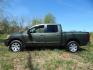 2005 Green /Gray Nissan Titan LE Crew Cab 4WD (1N6AA07B75N) with an 5.6L V8 DOHC 32V engine, 5-Speed Automatic Overdrive transmission, located at 6528 Lower York Road, New Hope, PA, 18938, (215) 862-9555, 40.358707, -74.977882 - Here we have a 2005 Nissan Titan with a 5.6L V8 putting power to the ground via a 4x4 automatic transmission. Options include: gray leather, power seats, heat and AC, heated front seats, aftermarket Sony radio, cruise control, tilt steering wheel, memory drivers seat, power windows/locks/mirrors, so - Photo#2