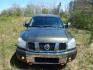 2005 Green /Gray Nissan Titan LE Crew Cab 4WD (1N6AA07B75N) with an 5.6L V8 DOHC 32V engine, 5-Speed Automatic Overdrive transmission, located at 6528 Lower York Road, New Hope, PA, 18938, (215) 862-9555, 40.358707, -74.977882 - Here we have a 2005 Nissan Titan with a 5.6L V8 putting power to the ground via a 4x4 automatic transmission. Options include: gray leather, power seats, heat and AC, heated front seats, aftermarket Sony radio, cruise control, tilt steering wheel, memory drivers seat, power windows/locks/mirrors, so - Photo#10