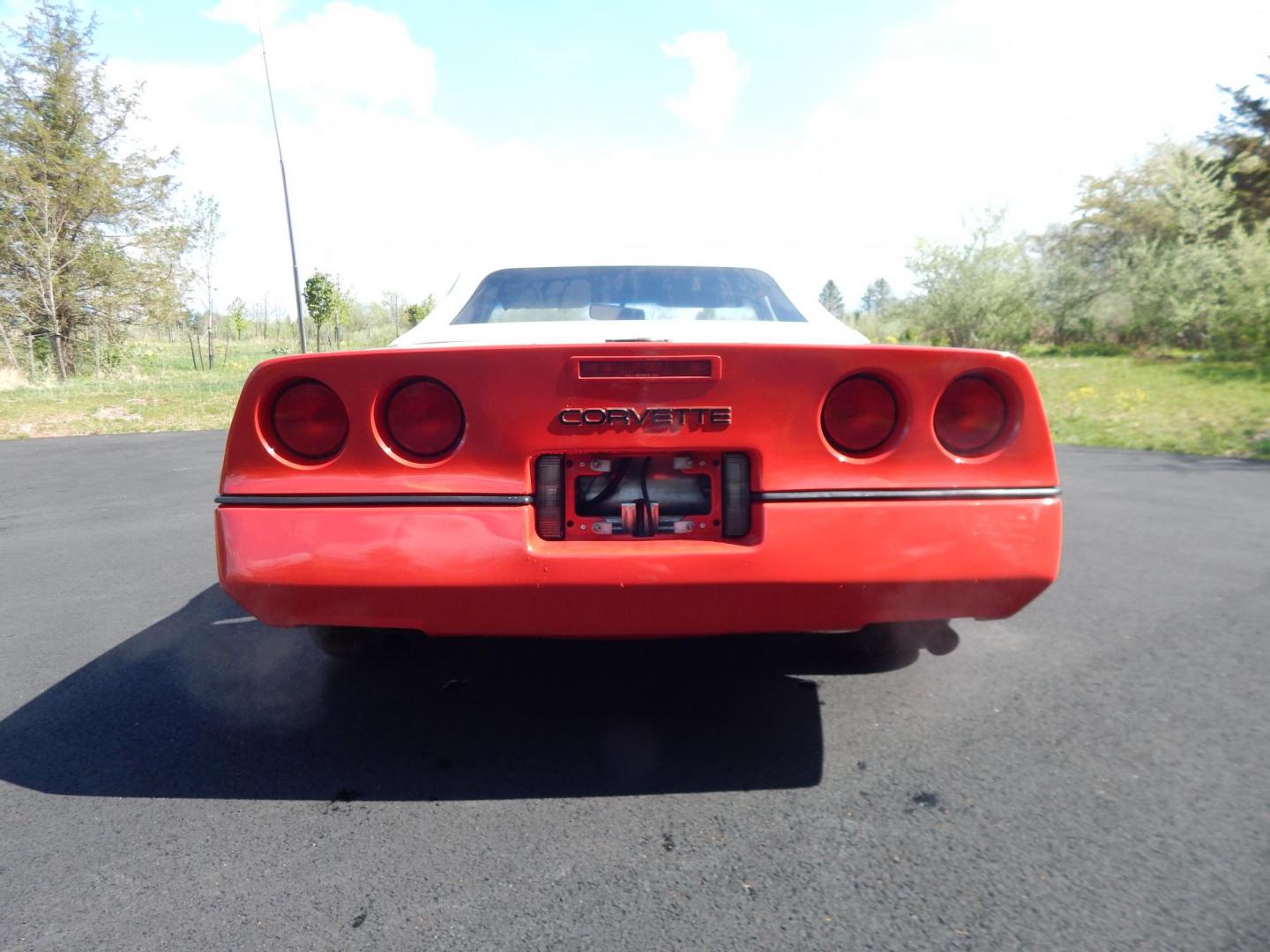 1988 Red /Red Chevrolet Corvette (1G1YY3181J5) with an 5.7L V8 engine, Manual transmission, located at 6528 Lower York Road, New Hope, PA, 18938, (215) 862-9555, 40.358707, -74.977882 - Here we have a beautifully kept, 23k original miles, Chevy Corvette Convertible with a 5.7L V8 putting power to the rear wheels via a smooth shifting 4 speed with overdrive transmission. Red paint with red leather interior and a white convertible top. Some options included are listed here. Please lo - Photo#5