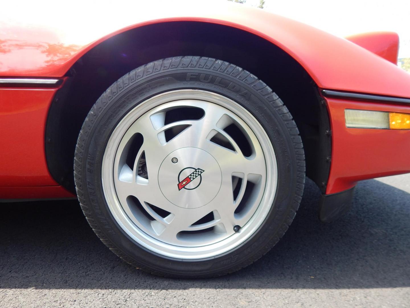 1988 Red /Red Chevrolet Corvette (1G1YY3181J5) with an 5.7L V8 engine, Manual transmission, located at 6528 Lower York Road, New Hope, PA, 18938, (215) 862-9555, 40.358707, -74.977882 - Here we have a beautifully kept, 23k original miles, Chevy Corvette Convertible with a 5.7L V8 putting power to the rear wheels via a smooth shifting 4 speed with overdrive transmission. Red paint with red leather interior and a white convertible top. Some options included are listed here. Please lo - Photo#58