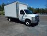 2014 White /Gray Ford E-Series Van E-350 Super Duty (1FDWE3FL3ED) with an 5.4L V8 SOHC 16V FFV engine, 4-Speed Automatic transmission, located at 6528 Lower York Road, New Hope, PA, 18938, (215) 862-9555, 40.358707, -74.977882 - Here we have a Ford E-350 box truck with a 5.4L V8 putting power to the dually rear wheels via an automatic transmission. Options include: gray leather, heat, AC, Kenwood aftermarket radio, tilt steering wheel, cruise control, power windows, custom wood shelving, 16 inch wheels and a sliding loading - Photo#5