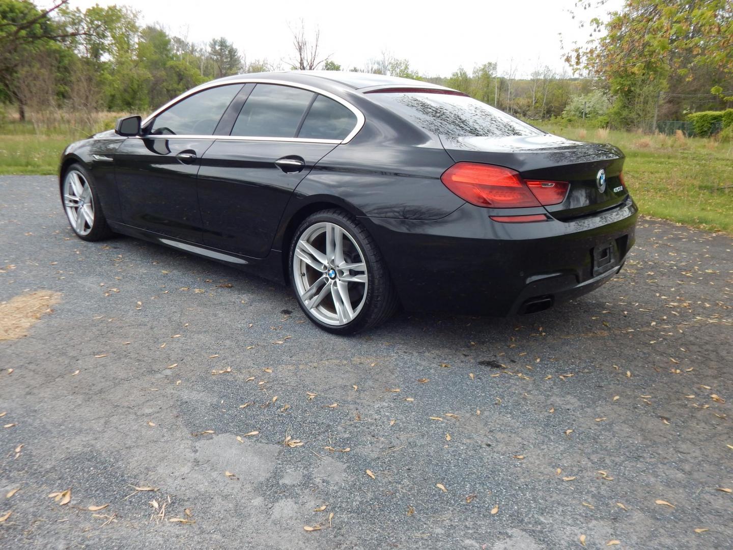 2013 black /black BMW 6-Series 650i Grand Coupe (WBA6B2C56DD) with an 4.4L V8 DOHC 32V TURBO engine, 8-Speed Automatic transmission, located at 6528 Lower York Road, New Hope, PA, 18938, (215) 862-9555, 40.358707, -74.977882 - Here we have a v very cool BMW 650 with a 4.4L turbo V8 putting power to the rear wheels via an automatic transmission. Options include: black leather, power seats, heat and cooled seats, dual plus rear climate controls, AM/FM/CD/SIR/BLUETOOTH radio with Bang and Olufsen speakers, back up camera, su - Photo#2