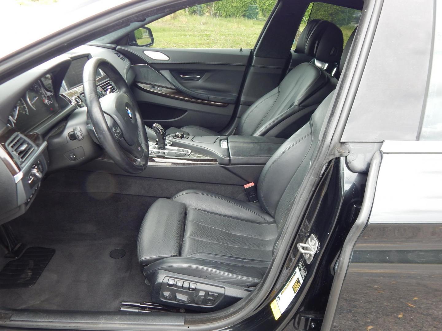 2013 black /black BMW 6-Series 650i Grand Coupe (WBA6B2C56DD) with an 4.4L V8 DOHC 32V TURBO engine, 8-Speed Automatic transmission, located at 6528 Lower York Road, New Hope, PA, 18938, (215) 862-9555, 40.358707, -74.977882 - Here we have a v very cool BMW 650 with a 4.4L turbo V8 putting power to the rear wheels via an automatic transmission. Options include: black leather, power seats, heat and cooled seats, dual plus rear climate controls, AM/FM/CD/SIR/BLUETOOTH radio with Bang and Olufsen speakers, back up camera, su - Photo#9