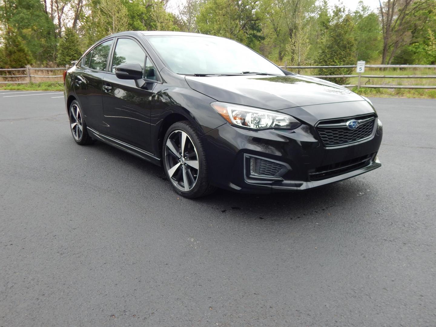 2017 black /black Subaru Impreza 2.0i Sport 4-Door (4S3GKAL64H1) with an 2.0L H4 DOHC 16V engine, Manual transmission, located at 6528 Lower York Road, New Hope, PA, 18938, (215) 862-9555, 40.358707, -74.977882 - Here we have a Subaru Impreza with a 2.0L 4 cylinder putting power to all four wheels via a 5 speed manual transmission. This car has a buy back/lemon branded title. Options include: black cloth, heated seats, AC, heat, AM/FM/Bluetooth radio, back up camera, push button start, tilt steering wheel, p - Photo#5