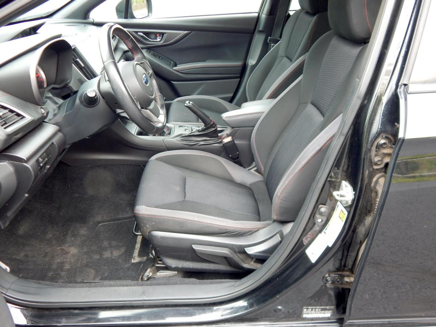 2017 black /black Subaru Impreza 2.0i Sport 4-Door (4S3GKAL64H1) with an 2.0L H4 DOHC 16V engine, Manual transmission, located at 6528 Lower York Road, New Hope, PA, 18938, (215) 862-9555, 40.358707, -74.977882 - Here we have a Subaru Impreza with a 2.0L 4 cylinder putting power to all four wheels via a 5 speed manual transmission. This car has a buy back/lemon branded title. Options include: black cloth, heated seats, AC, heat, AM/FM/Bluetooth radio, back up camera, push button start, tilt steering wheel, p - Photo#9