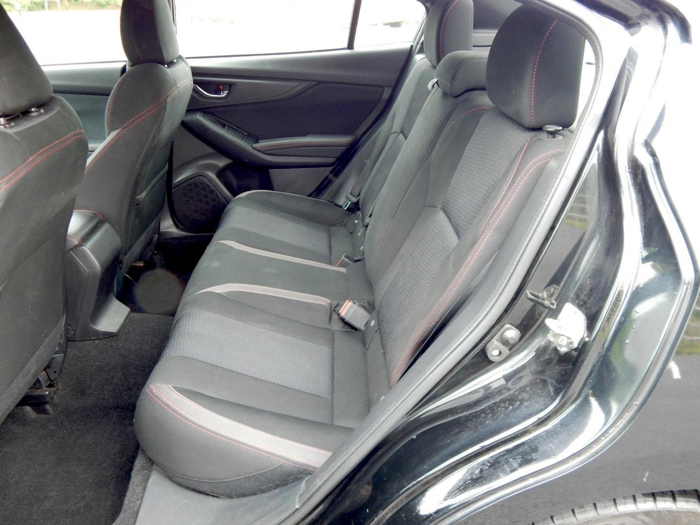 2017 black /black Subaru Impreza 2.0i Sport 4-Door (4S3GKAL64H1) with an 2.0L H4 DOHC 16V engine, Manual transmission, located at 6528 Lower York Road, New Hope, PA, 18938, (215) 862-9555, 40.358707, -74.977882 - Here we have a Subaru Impreza with a 2.0L 4 cylinder putting power to all four wheels via a 5 speed manual transmission. This car has a buy back/lemon branded title. Options include: black cloth, heated seats, AC, heat, AM/FM/Bluetooth radio, back up camera, push button start, tilt steering wheel, p - Photo#10