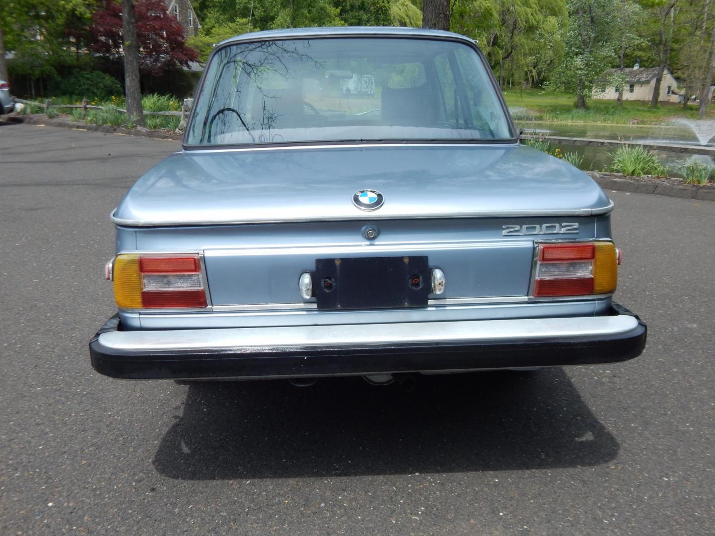 1976 Blue /Blue BMW 2002 2002 (2740175) with an 2.0L 4 Cylinder engine, Manual transmission, located at 6528 Lower York Road, New Hope, PA, 18938, (215) 862-9555, 40.358707, -74.977882 - Here we have a very cool, California kept, 1976 BMW 2002 with factory AC. This classic BMW has a 2.0L 4 cylinder engine putting power to the rear wheels via a 4 speed manual transmission. Some options included are: blue cloth/vinyl interior, pop out rear windows, roll up front windows, 14 inch fact - Photo#7