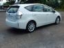 2013 White /Gray Toyota Prius V Three (JTDZN3EU2D3) with an 1.8L L4 DOHC 16V HYBRID engine, Continuously Variable Transmission transmission, located at 6528 Lower York Road, New Hope, PA, 18938, (215) 862-9555, 40.358707, -74.977882 - Here we have a 2013 Prius with a 1.8L inline 4 cylinder hybrid engine putting power to the front wheels via an automatic transmission. Options include: gray leather, manual seats, heated front seats, cold AC, heat, AM/FM/BLUETOOTH radio, back up camera, push button start, cruise control, tilt steeri - Photo#3