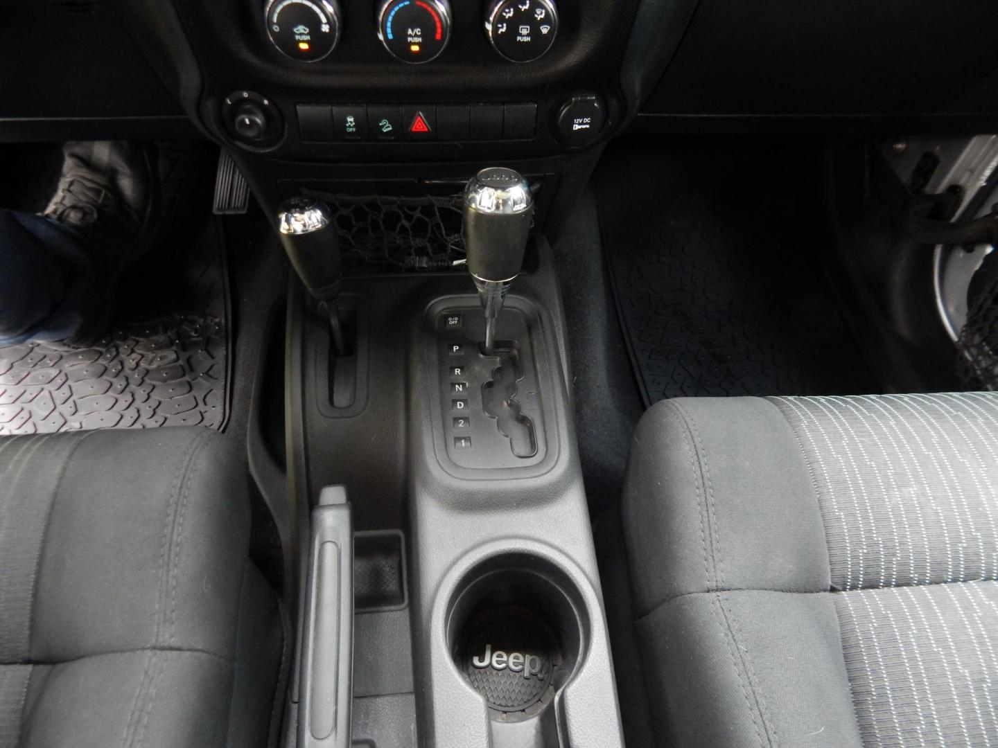 2011 Silver /Black Jeep Wrangler Sport 4WD (1J4AA2D12BL) with an 3.8L V6 OHV 12V engine, Automatic transmission, located at 6528 Lower York Road, New Hope, PA, 18938, (215) 862-9555, 40.358707, -74.977882 - Here we have a 2011 Jeep Wrangler Sport with a 3.8L V6 putting power to an automatic 4x4 transmission. Options include: black cloth, heat and AC, JVC aftermarket radio, cruise control, tilt steering wheel, 3 piece hard top, power windows/locks/mirrors, 17 inch alloy wheels with 4 Goodyear Wrangler t - Photo#17