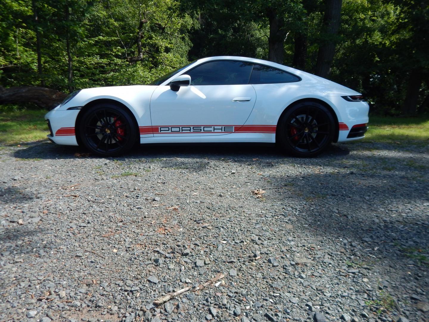2020 White /Black Porsche 911 Carrera Coupe (WP0AA2A90LS) with an 3.0L H6 DOHC 24V Twin-Turbo engine, Automatic transmission, located at 6528 Lower York Road, New Hope, PA, 18938, (215) 862-9555, 40.358707, -74.977882 - Here we have a very nice running and driving Porsche 911 with a 3.0L 6 cylinder engine putting power to the rear wheels via an automatic transmission. Options include: Sport Chrono plus package, black leather seats, comfort equipment, 20 inch front wheels and 21 inch rear wheels wrapped in Pirelli P- Photo#1