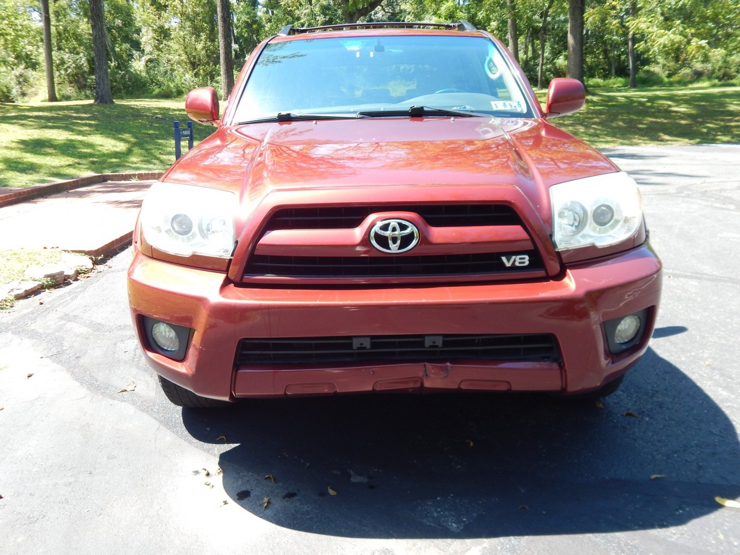 2006 Red /Tan Toyota 4Runner Limited 4WD V8 (JTEBT17R968) with an 4.7L V8 DOHC 32V engine, 5A OD transmission, located at 6528 Lower York Road, New Hope, PA, 18938, (215) 862-9555, 40.358707, -74.977882 - Here we have a very cool Toyota 4 Runner Limited with a 4.7L V8 putting power to the ground via an AWD automatic transmission. Options include: tan leather, power seats, sunroof, dual climate controls, AM/FM/CD/SAT/AUX radio, navigation, back up camera, power windows/locks/mirrors, tilt steering whe- Photo#6