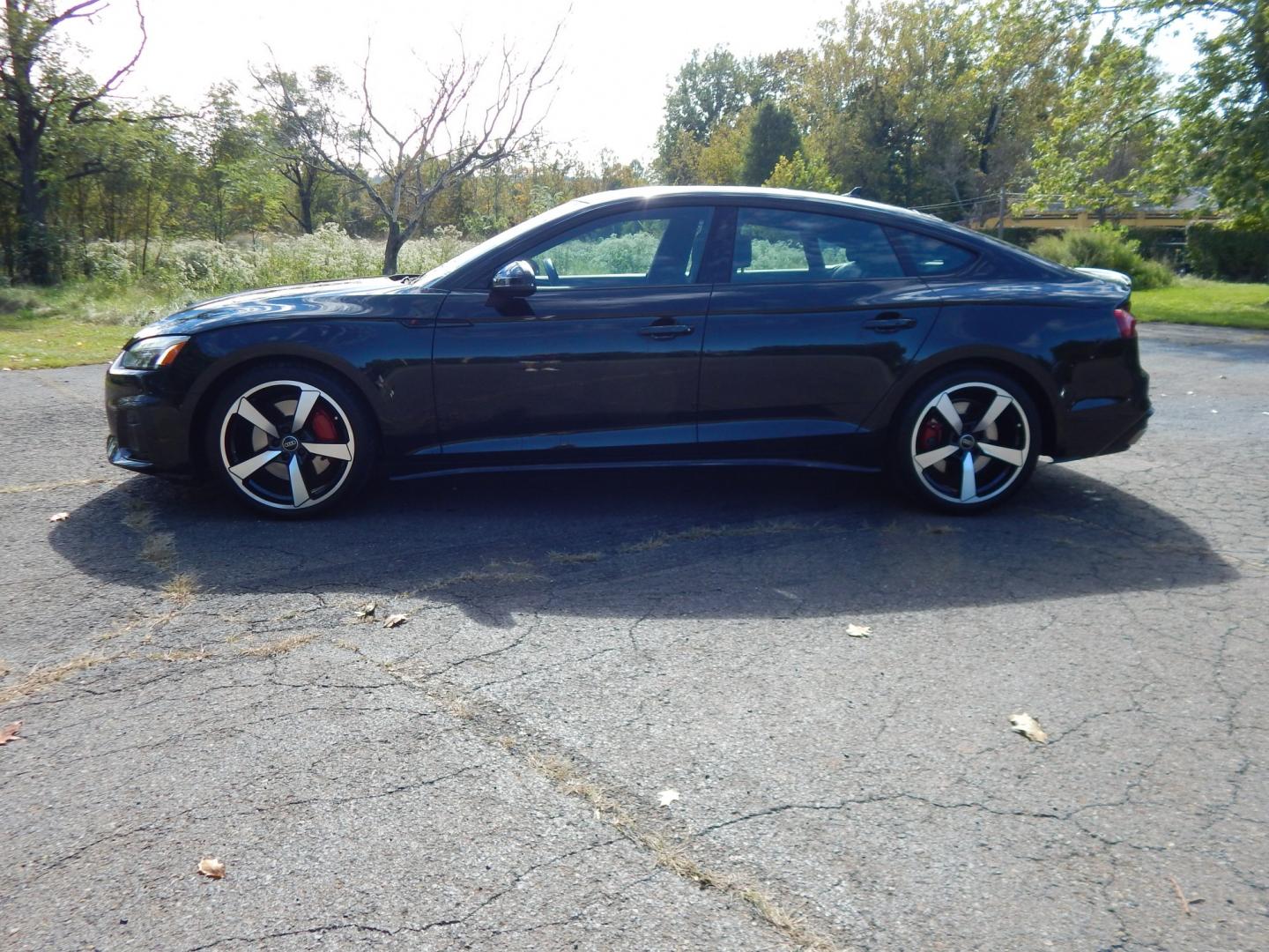 2023 Black /Black Audi A5 Premium Plus S line 45 TFSII quattro (WAUFACF52PA) with an 2.0L L4 DOHC 16V TURBO engine, 7A transmission, located at 6528 Lower York Road, New Hope, PA, 18938, (215) 862-9555, 40.358707, -74.977882 - Here we have a beautiful, ONE OWNER, Audi A5 Sportback with a 2.0L turbo engine putting power to the ground via an AWD automatic transmission. Options include: black leather, power seats, heated front seats, dual + rear climate controls, power sunroof with power sunshade, AM/FM/SIR/BLUETOOTH radio,- Photo#1