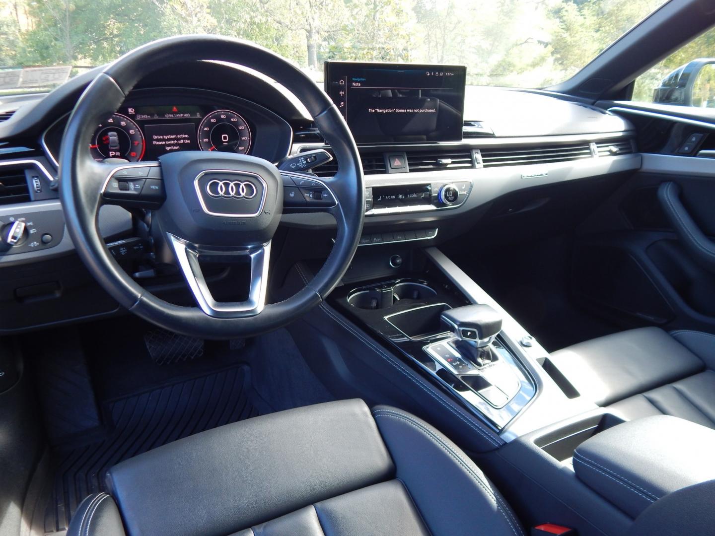 2023 Black /Black Audi A5 Premium Plus S line 45 TFSII quattro (WAUFACF52PA) with an 2.0L L4 DOHC 16V TURBO engine, 7A transmission, located at 6528 Lower York Road, New Hope, PA, 18938, (215) 862-9555, 40.358707, -74.977882 - Here we have a beautiful, ONE OWNER, Audi A5 Sportback with a 2.0L turbo engine putting power to the ground via an AWD automatic transmission. Options include: black leather, power seats, heated front seats, dual + rear climate controls, power sunroof with power sunshade, AM/FM/SIR/BLUETOOTH radio,- Photo#12