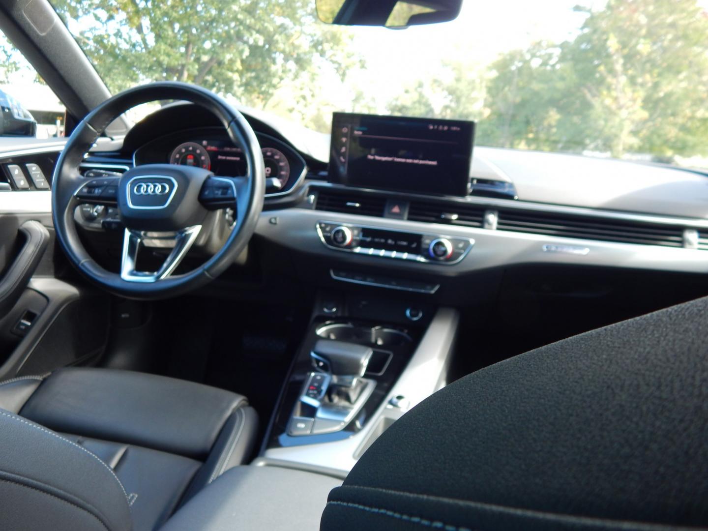 2023 Black /Black Audi A5 Premium Plus S line 45 TFSII quattro (WAUFACF52PA) with an 2.0L L4 DOHC 16V TURBO engine, 7A transmission, located at 6528 Lower York Road, New Hope, PA, 18938, (215) 862-9555, 40.358707, -74.977882 - Here we have a beautiful, ONE OWNER, Audi A5 Sportback with a 2.0L turbo engine putting power to the ground via an AWD automatic transmission. Options include: black leather, power seats, heated front seats, dual + rear climate controls, power sunroof with power sunshade, AM/FM/SIR/BLUETOOTH radio,- Photo#13