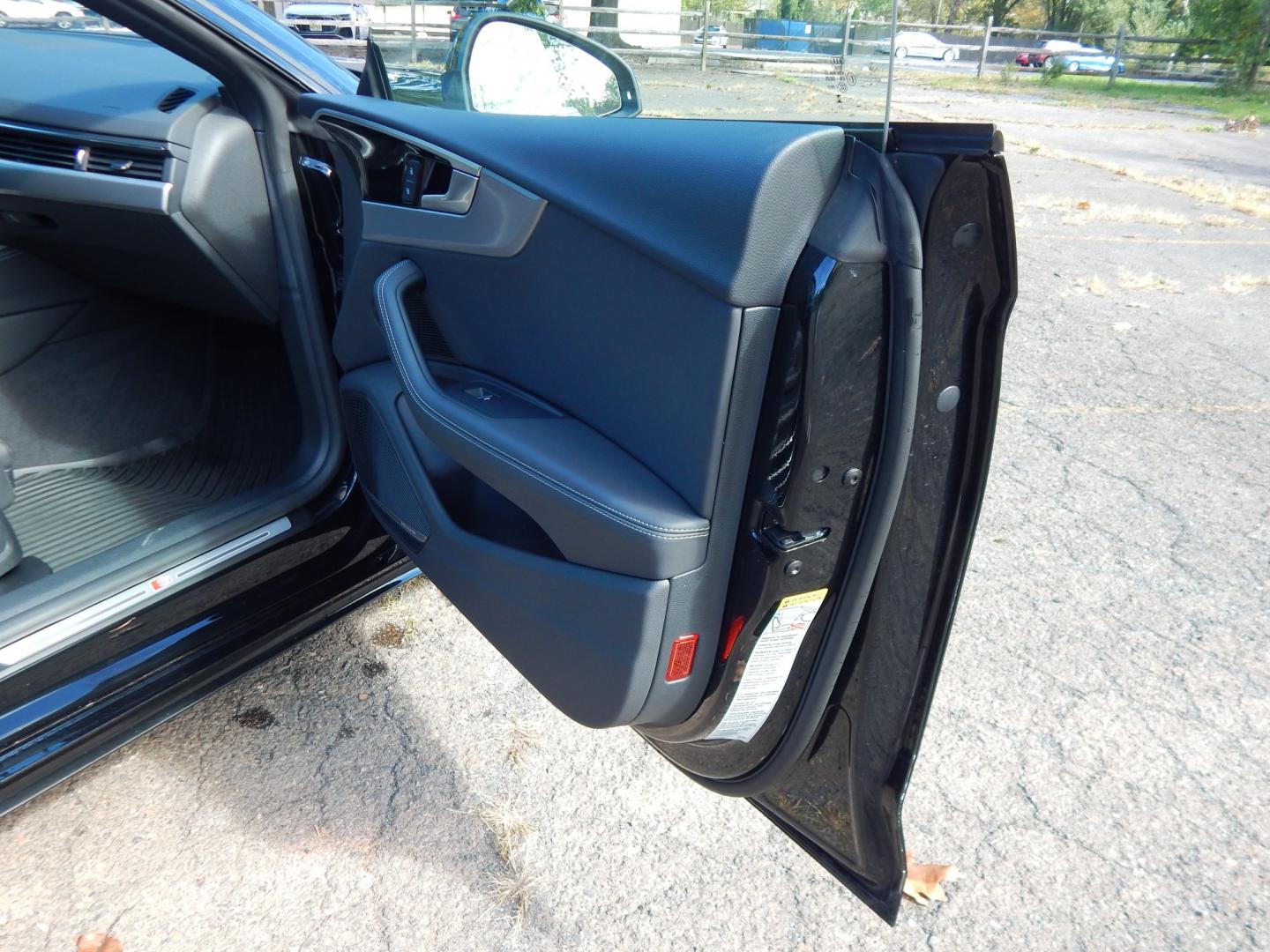 2023 Black /Black Audi A5 Premium Plus S line 45 TFSII quattro (WAUFACF52PA) with an 2.0L L4 DOHC 16V TURBO engine, 7A transmission, located at 6528 Lower York Road, New Hope, PA, 18938, (215) 862-9555, 40.358707, -74.977882 - Here we have a beautiful, ONE OWNER, Audi A5 Sportback with a 2.0L turbo engine putting power to the ground via an AWD automatic transmission. Options include: black leather, power seats, heated front seats, dual + rear climate controls, power sunroof with power sunshade, AM/FM/SIR/BLUETOOTH radio,- Photo#14