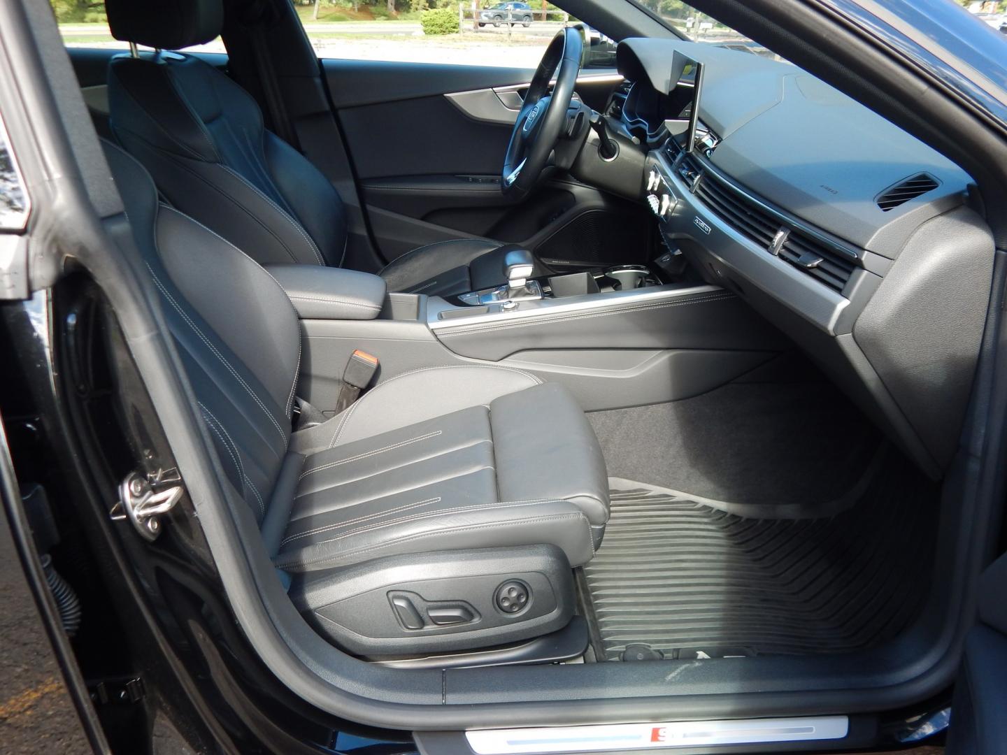2023 Black /Black Audi A5 Premium Plus S line 45 TFSII quattro (WAUFACF52PA) with an 2.0L L4 DOHC 16V TURBO engine, 7A transmission, located at 6528 Lower York Road, New Hope, PA, 18938, (215) 862-9555, 40.358707, -74.977882 - Here we have a beautiful, ONE OWNER, Audi A5 Sportback with a 2.0L turbo engine putting power to the ground via an AWD automatic transmission. Options include: black leather, power seats, heated front seats, dual + rear climate controls, power sunroof with power sunshade, AM/FM/SIR/BLUETOOTH radio,- Photo#15