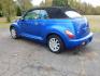 2006 Blue /Gray Chrysler PT Cruiser Touring Convertible (3C3JY55E16T) with an 2.4L L4 DOHC 16V TURBO engine, Automatic transmission, located at 6528 Lower York Road, New Hope, PA, 18938, (215) 862-9555, 40.358707, -74.977882 - Here we have a PT Cruiser Touring Convertible with a 2.4L 4 cylinder TURBO engine putting power to the front wheels via an automatic transmission. Options include: gray cloth, manual moving seats, heat, AC, AM/FM/CD/AUX radio, cruise control, tilt steering wheel, power windows/locks/mirrors, soft to- Photo#2