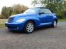 2006 Blue /Gray Chrysler PT Cruiser Touring Convertible (3C3JY55E16T) with an 2.4L L4 DOHC 16V TURBO engine, Automatic transmission, located at 6528 Lower York Road, New Hope, PA, 18938, (215) 862-9555, 40.358707, -74.977882 - Here we have a PT Cruiser Touring Convertible with a 2.4L 4 cylinder TURBO engine putting power to the front wheels via an automatic transmission. Options include: gray cloth, manual moving seats, heat, AC, AM/FM/CD/AUX radio, cruise control, tilt steering wheel, power windows/locks/mirrors, soft to- Photo#0