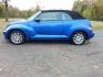 2006 Blue /Gray Chrysler PT Cruiser Touring Convertible (3C3JY55E16T) with an 2.4L L4 DOHC 16V TURBO engine, Automatic transmission, located at 6528 Lower York Road, New Hope, PA, 18938, (215) 862-9555, 40.358707, -74.977882 - Here we have a PT Cruiser Touring Convertible with a 2.4L 4 cylinder TURBO engine putting power to the front wheels via an automatic transmission. Options include: gray cloth, manual moving seats, heat, AC, AM/FM/CD/AUX radio, cruise control, tilt steering wheel, power windows/locks/mirrors, soft to- Photo#1