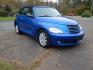 2006 Blue /Gray Chrysler PT Cruiser Touring Convertible (3C3JY55E16T) with an 2.4L L4 DOHC 16V TURBO engine, Automatic transmission, located at 6528 Lower York Road, New Hope, PA, 18938, (215) 862-9555, 40.358707, -74.977882 - Here we have a PT Cruiser Touring Convertible with a 2.4L 4 cylinder TURBO engine putting power to the front wheels via an automatic transmission. Options include: gray cloth, manual moving seats, heat, AC, AM/FM/CD/AUX radio, cruise control, tilt steering wheel, power windows/locks/mirrors, soft to- Photo#5