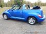 2006 Blue /Gray Chrysler PT Cruiser Touring Convertible (3C3JY55E16T) with an 2.4L L4 DOHC 16V TURBO engine, Automatic transmission, located at 6528 Lower York Road, New Hope, PA, 18938, (215) 862-9555, 40.358707, -74.977882 - Here we have a PT Cruiser Touring Convertible with a 2.4L 4 cylinder TURBO engine putting power to the front wheels via an automatic transmission. Options include: gray cloth, manual moving seats, heat, AC, AM/FM/CD/AUX radio, cruise control, tilt steering wheel, power windows/locks/mirrors, soft to- Photo#17