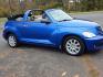 2006 Blue /Gray Chrysler PT Cruiser Touring Convertible (3C3JY55E16T) with an 2.4L L4 DOHC 16V TURBO engine, Automatic transmission, located at 6528 Lower York Road, New Hope, PA, 18938, (215) 862-9555, 40.358707, -74.977882 - Here we have a PT Cruiser Touring Convertible with a 2.4L 4 cylinder TURBO engine putting power to the front wheels via an automatic transmission. Options include: gray cloth, manual moving seats, heat, AC, AM/FM/CD/AUX radio, cruise control, tilt steering wheel, power windows/locks/mirrors, soft to- Photo#19