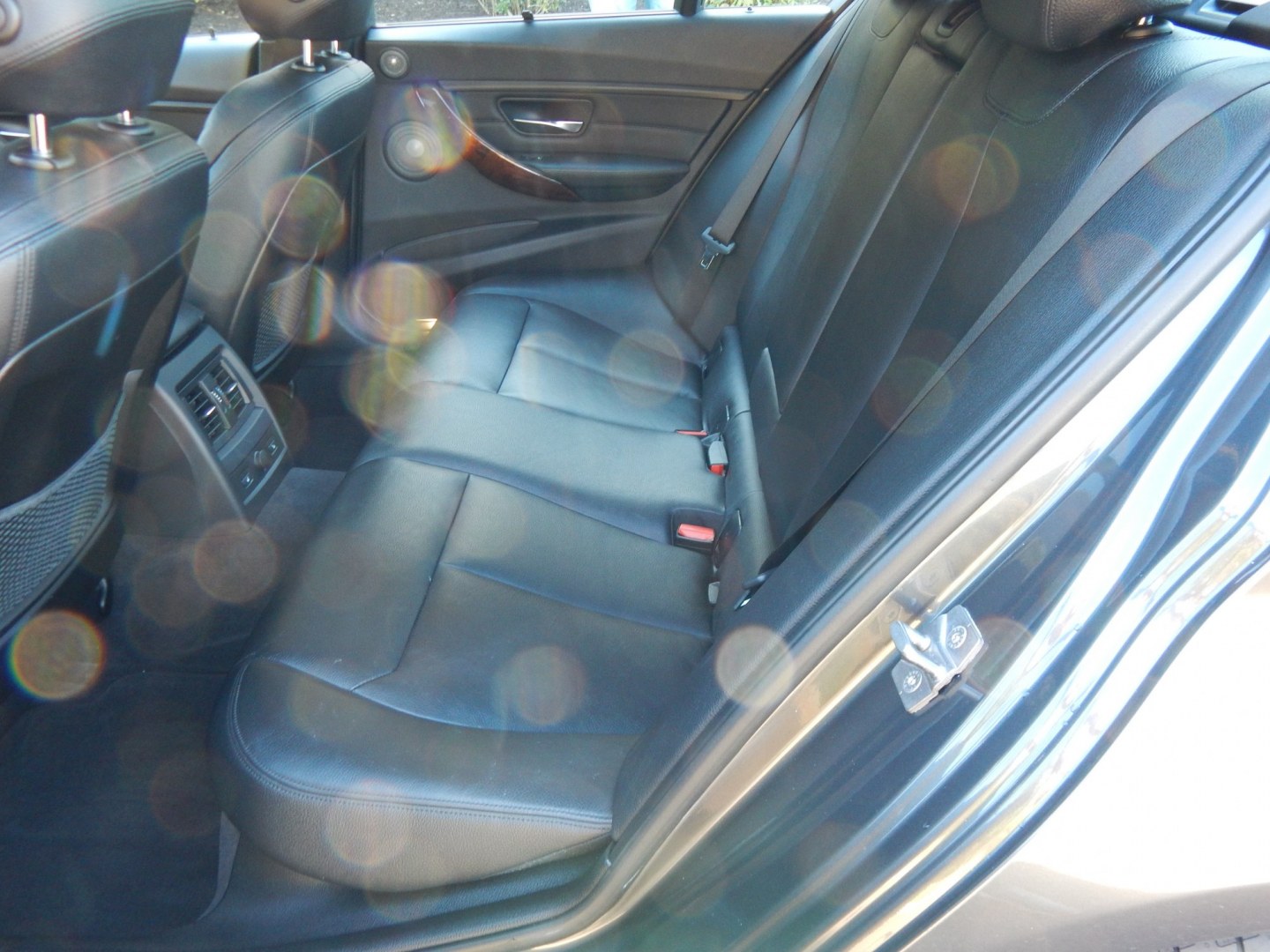2014 Gray /Black Leather BMW 3-Series 335i xDrive Sedan (WBA3B9C55EF) with an 3.0L L6 DOHC 24V engine, 6 speed manual transmission, located at 6528 Lower York Road, New Hope, PA, 18938, (215) 862-9555, 40.358707, -74.977882 - Super clean, well cared for 2014 BMW 335Xi M Sport, 6 speed manual transmission, 3.0 Liter 6 cylinder twin turbo charged, heated seats, power moonroof, windows, mirrors, central locking system, factory alloy wheels, good all season tires, very clean all original black leather interior, Navigation,- Photo#10