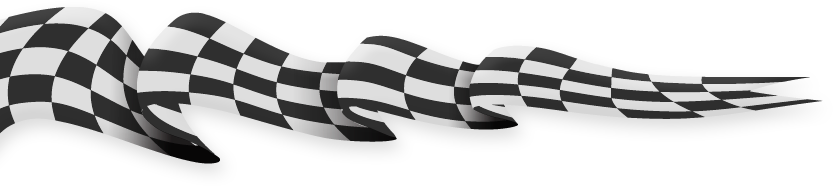 checkered banner